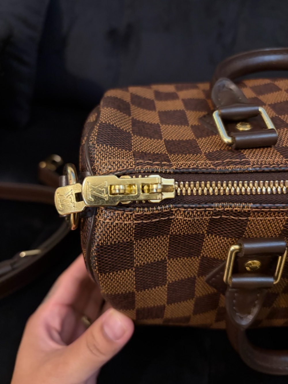 Louis Vuitton Bandouliere 25 Damier Ebene - Picture 9 of 15